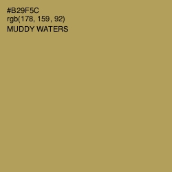 #B29F5C - Muddy Waters Color Image